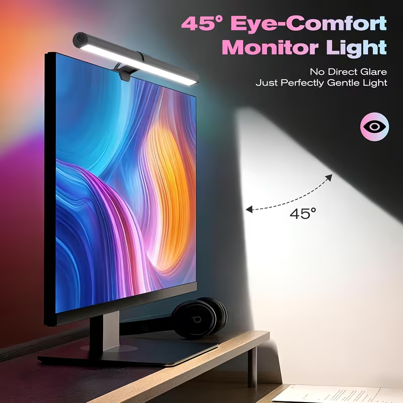 Colour Changing Bulb - ไฟ LED สำหรับหน้าจอคอมพิวเตอร์แบบใช้พลังงาน USB, โคมไฟแขวนหน้าจอเปลี่ยนสี RGB,