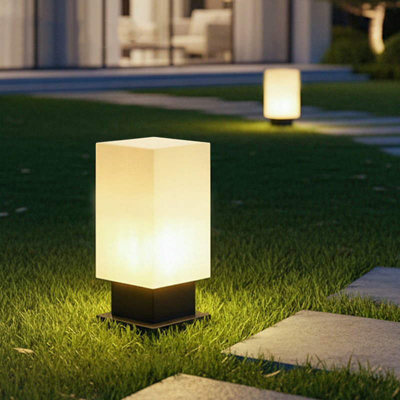 Lighting Decor Outdoor - โคมไฟตั้งพื้นเรืองแสง ไฟ LED พลังงานแสงอาทิตย์สำหรับสนามหญ้า ไฟกลางแจ้งแบบไม่ใช้พลังงานแสงอาทิตย์ โคมไฟสวนกลางแจ้ง