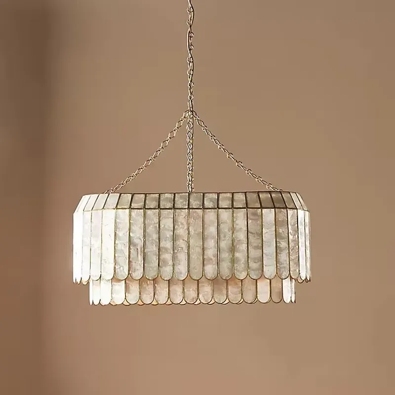 Lighting Decoration For Home - โคมไฟระย้าสไตล์อเมริกันสมัยใหม่ สำหรับห้องรับประทานอาหาร ห้องนั่งเล่น โรงแรม ตกแต่งบ้าน สีทอง