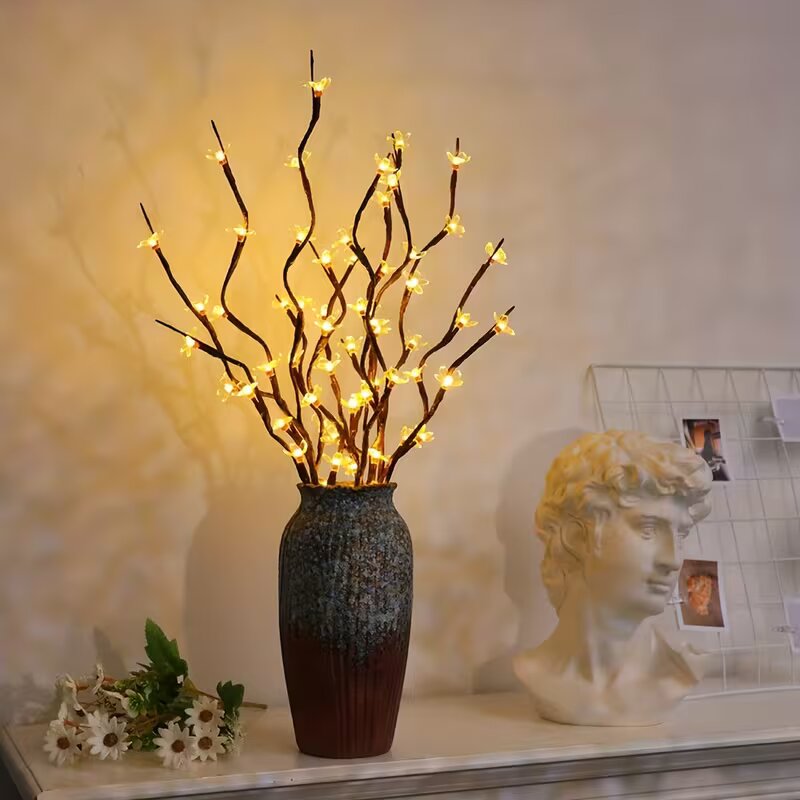 Lighting Decor Outdoor - ไฟต้นซากุระ 20 LED 1/2 ชิ้น สำหรับตกแต่งบ้านทั้งภายในและภายนอกอาคาร