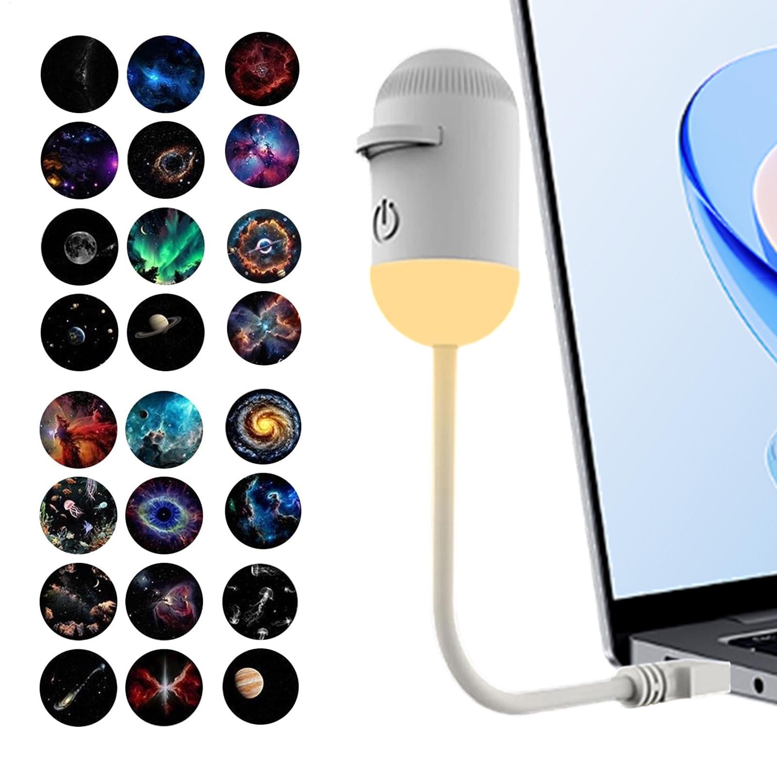 Star Projector Night - ไฟตกแต่งภายในรถยนต์ ไฟดาวบนหลังคา ไฟ LED แบบ USB