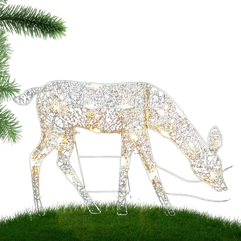 กวางเรนเดียร์ตกแต่งคริสต์มาสเท - Lighting Decoration Stand บทวิจารณ์และราคา
