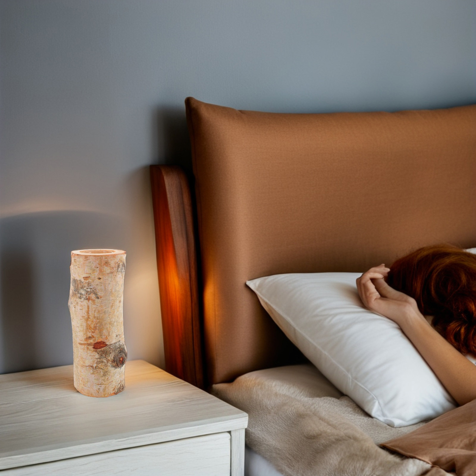 ชุดที่วางเทียนไม้สไตล์ชนบท 1 ช - Lighting Decoration Stand บทวิจารณ์และราคา