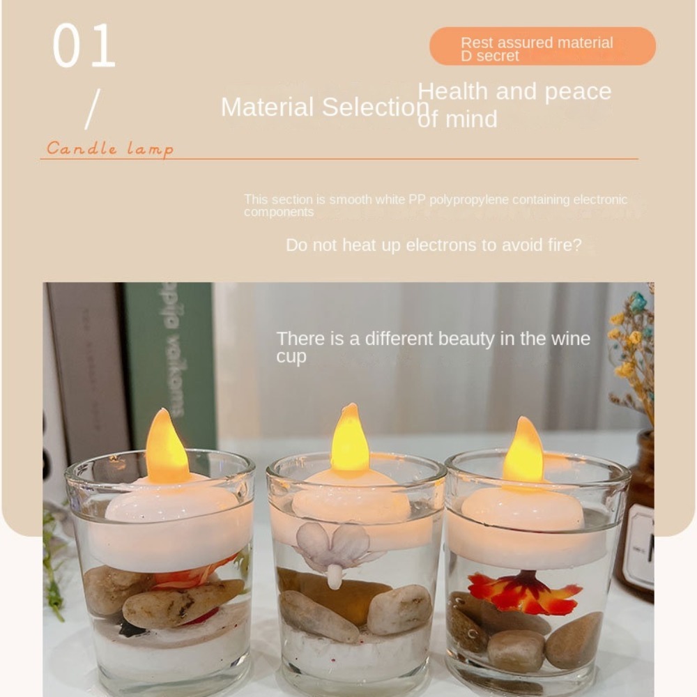 ไฟ LED ดีวาลีแบบลอยน้ำ 5 ชิ้น  - Lighting Decoration For Diwali บทวิจารณ์และราคา