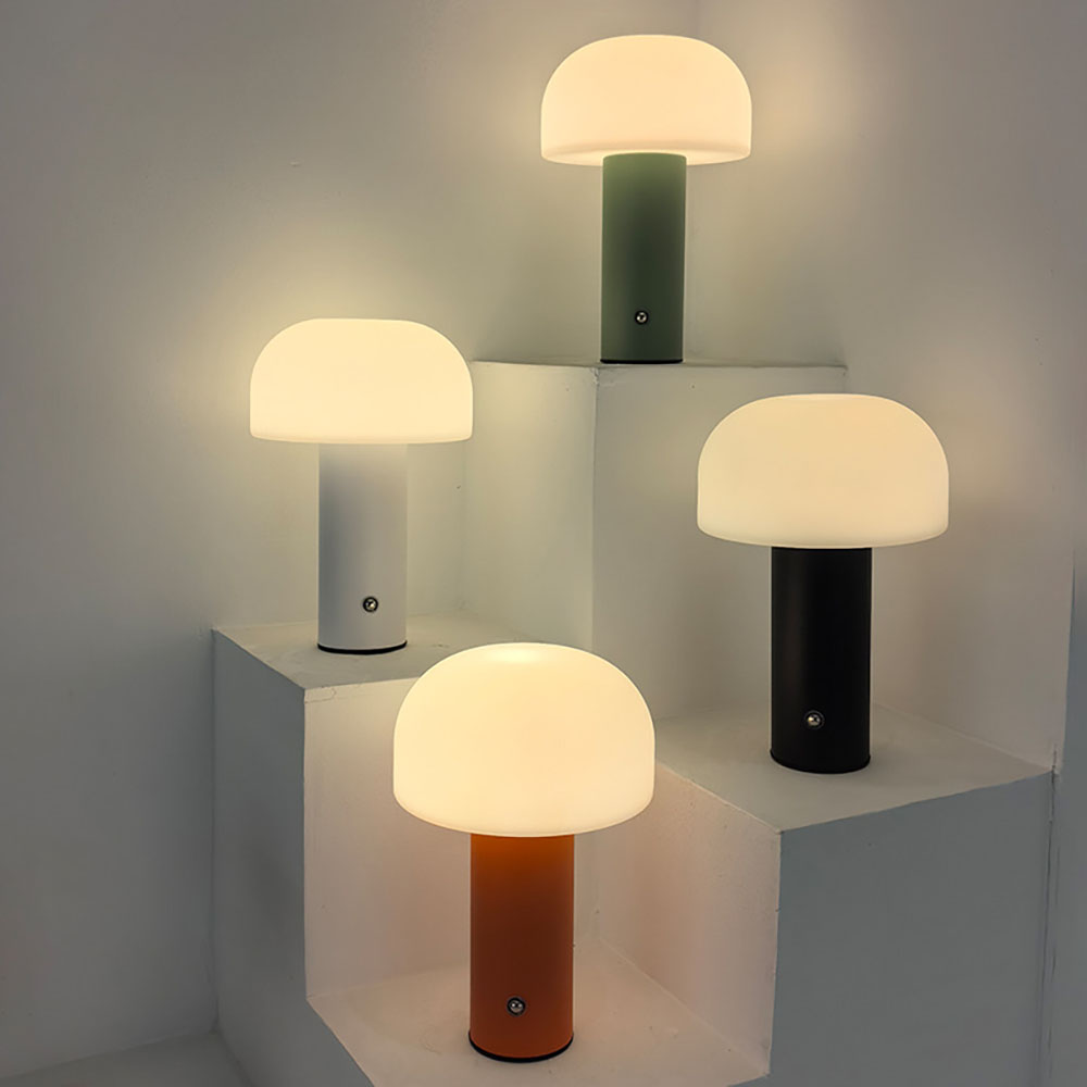 โคมไฟตั้งโต๊ะหรี่แสงได้3สี, ให - Mushroom Table Lamp บทวิจารณ์และราคา