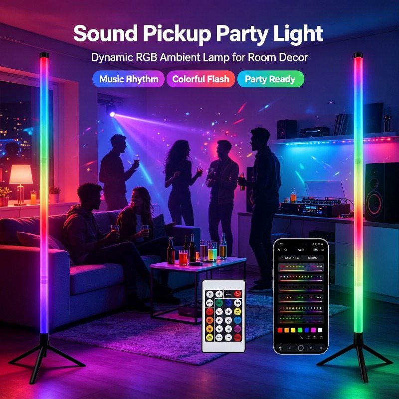 โคมไฟตั้งพื้นแบบมุม RGB LED 2  - Decor Lighting Pack บทวิจารณ์และราคา