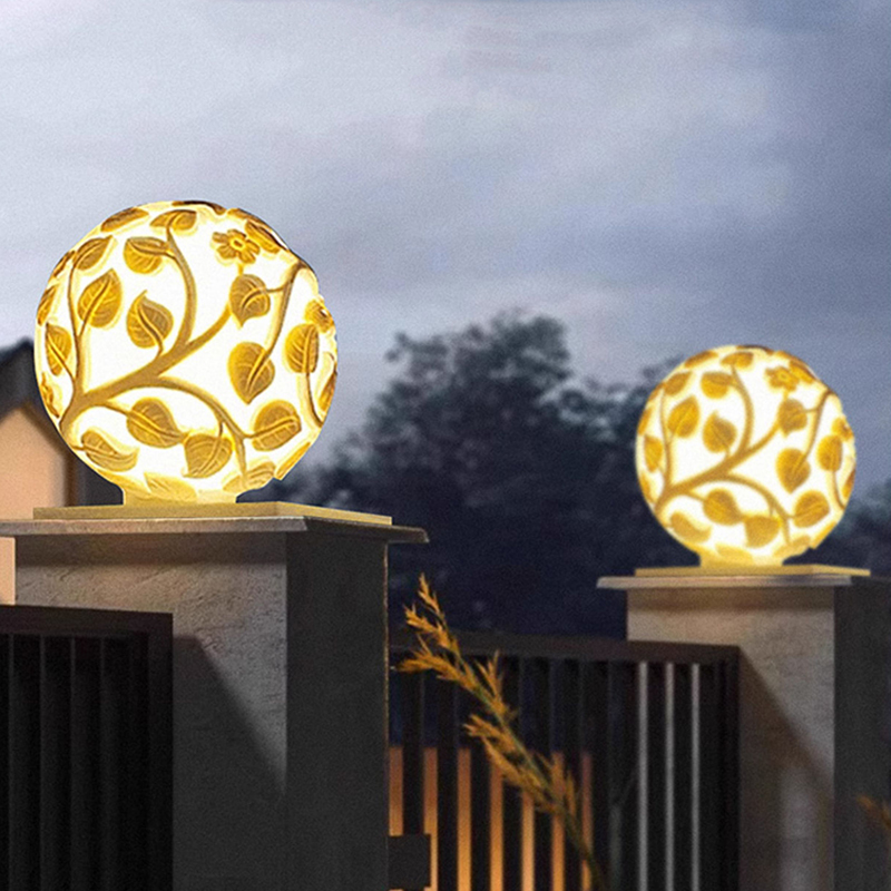 ไฟเสาภายนอกอาคาร ไฟเสา LED พลั - Lighting Decor Outdoor บทวิจารณ์และราคา