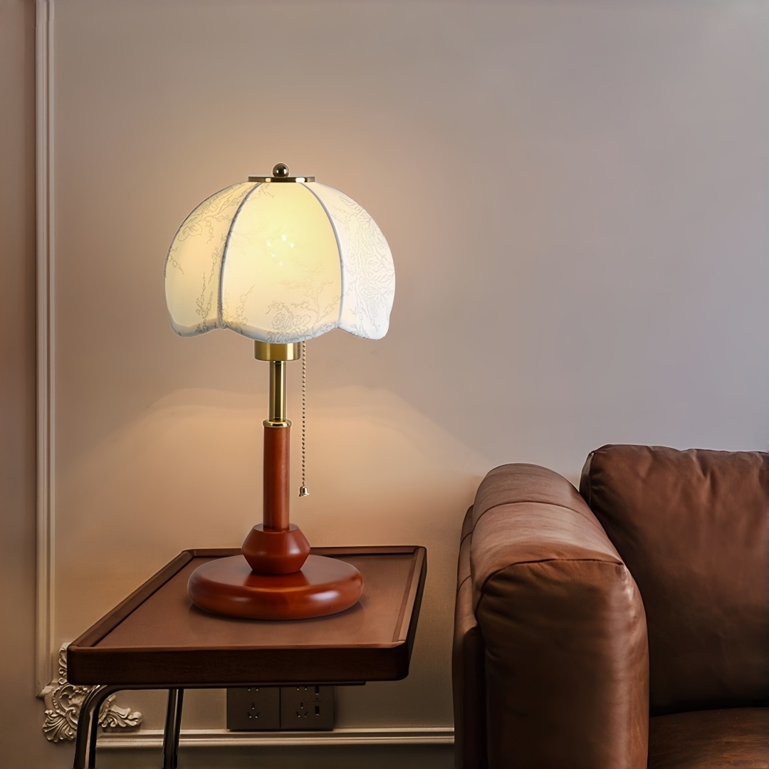 โคมไฟตั้งโต๊ะทรงโดมแบบวินเทจ ส - Lighting Decor Bedroom บทวิจารณ์และราคา