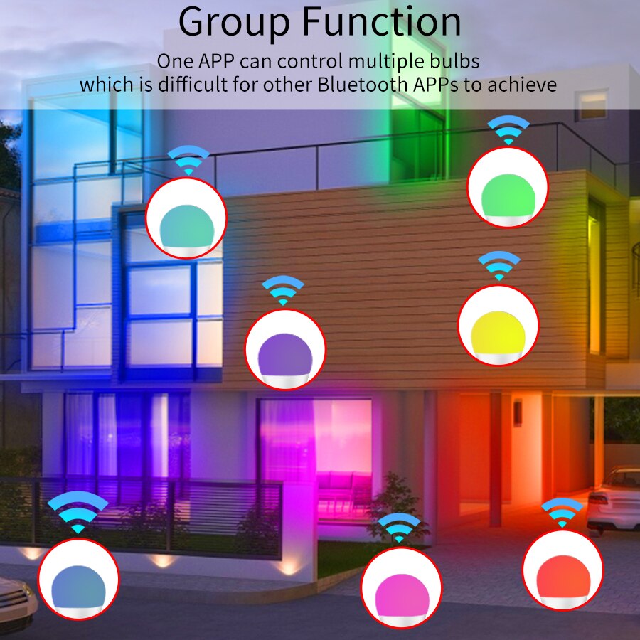 หลอดไฟ LED บลูทูธ Tuya ปรับควา - Colour Changing Bulb บทวิจารณ์และราคา