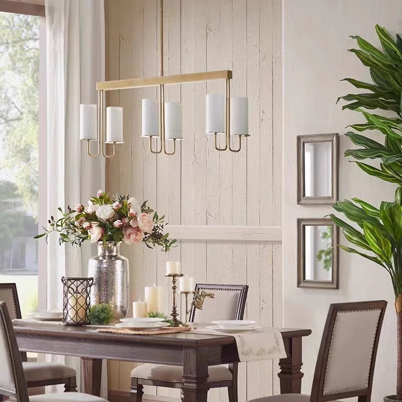 โคมไฟระย้าทองแดงสีทองหรูหราลดร - Decor Lighting Discount บทวิจารณ์และราคา