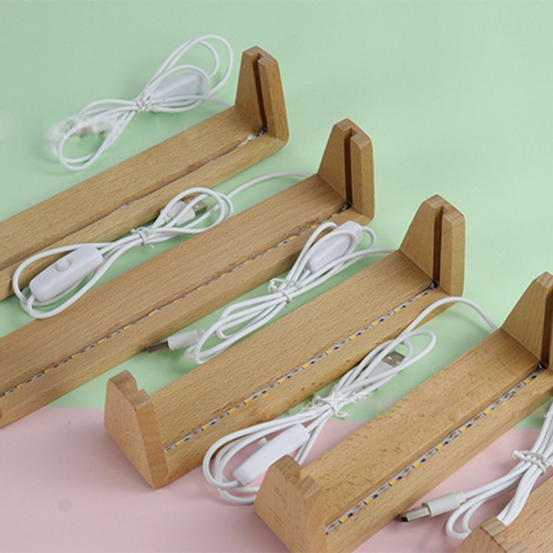 5/6/7/8/10 นิ้วไม้ U-Shape ฐาน - Lighting Decoration Stand บทวิจารณ์และราคา