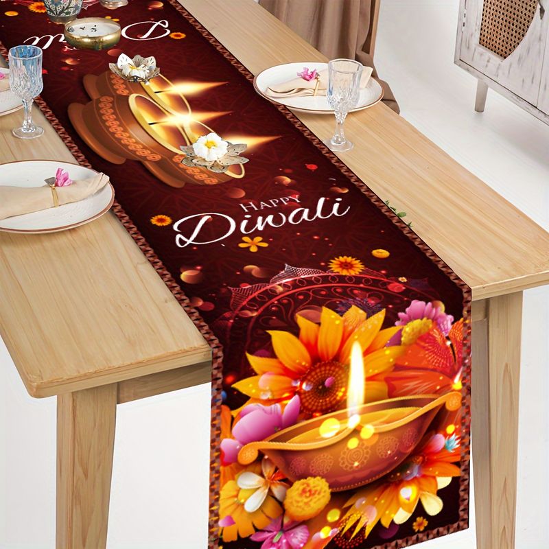 VIKAMA ผ้าปูโต๊ะสำหรับเทศกาลดิ - Lighting Decoration For Diwali บทวิจารณ์และราคา