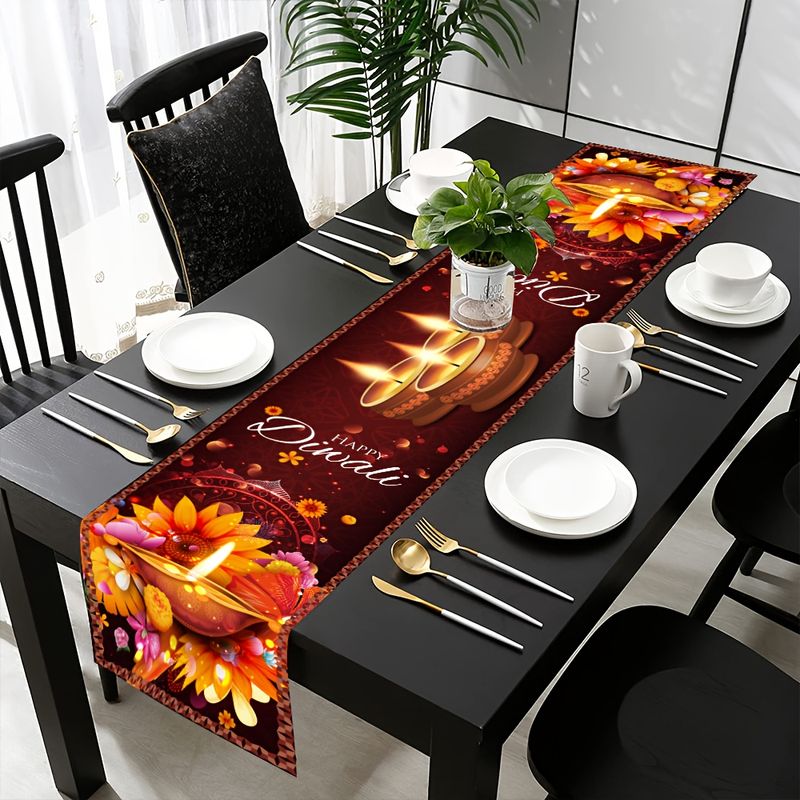VIKAMA ผ้าปูโต๊ะสำหรับเทศกาลดิ - Lighting Decoration For Diwali บทวิจารณ์และราคา