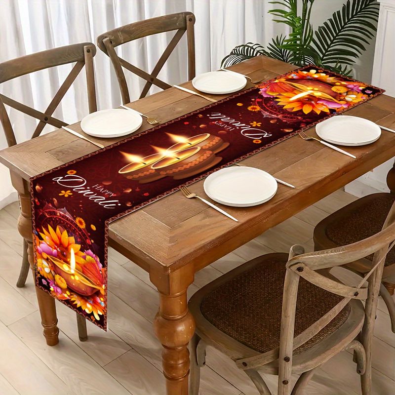VIKAMA ผ้าปูโต๊ะสำหรับเทศกาลดิ - Lighting Decoration For Diwali บทวิจารณ์และราคา