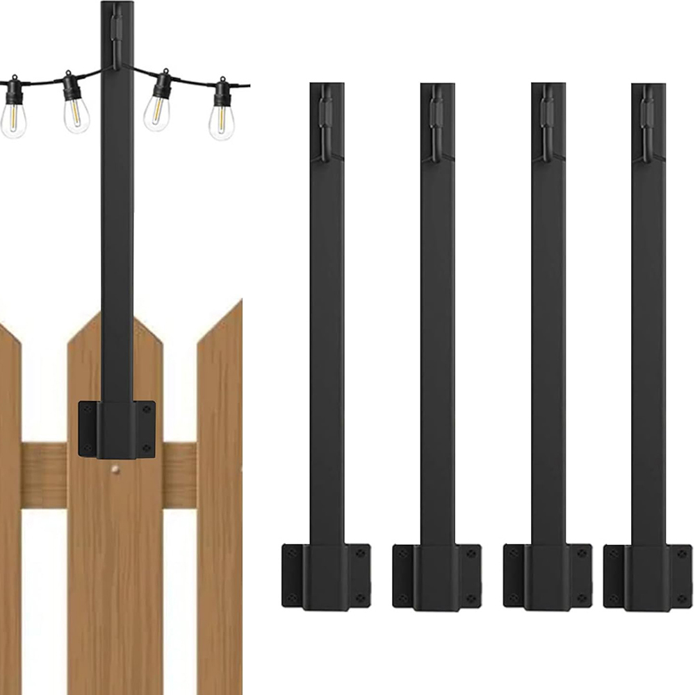 เสาไฟโลหะ 4 ชิ้น พร้อมคลิปหนีบ - Lighting Decoration Stand บทวิจารณ์และราคา