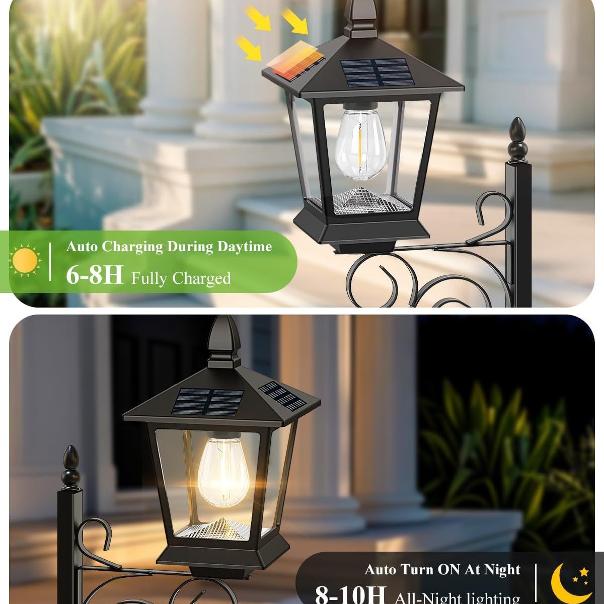 โคมไฟพลังงานแสงอาทิตย์ 2 in 1  - Lighting Decor Outdoor บทวิจารณ์และราคา