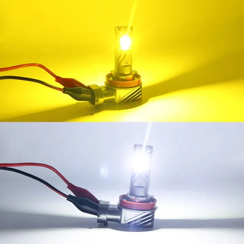 2pcs รถ LED ด้านหน้าหมอกหลอดไฟ - Colour Changing Bulb บทวิจารณ์และราคา