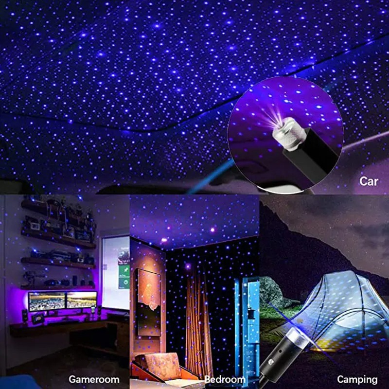 ไฟกลางคืน LED ลายท้องฟ้าเต็มดา - Star Projector Night บทวิจารณ์และราคา