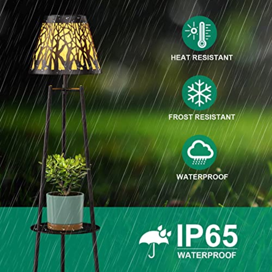 โคมไฟตั้งพื้นพลังงานแสงอาทิตย์ - Lighting Decor Outdoor บทวิจารณ์และราคา