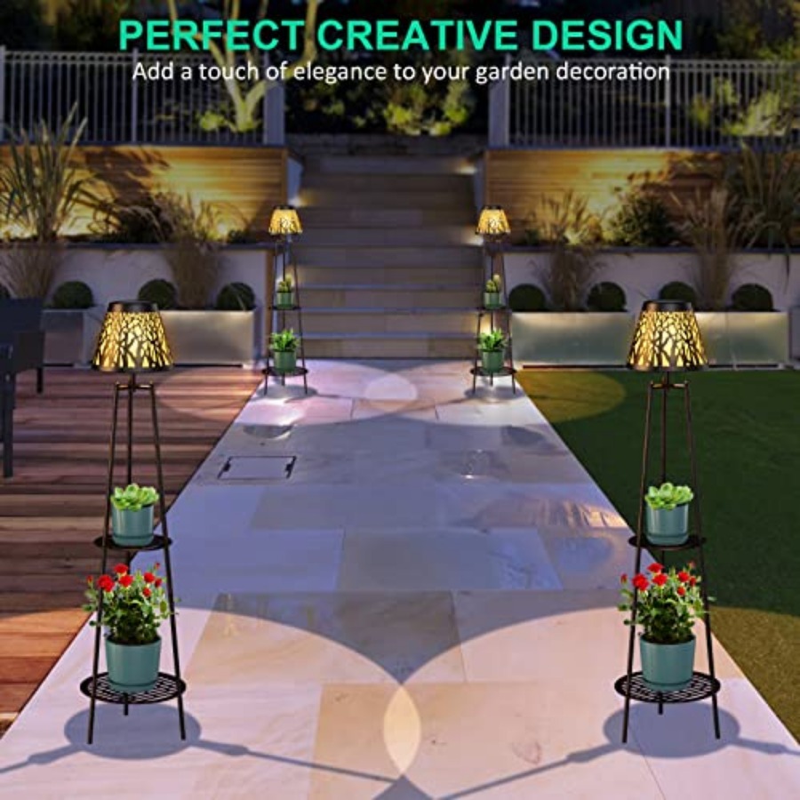 โคมไฟตั้งพื้นพลังงานแสงอาทิตย์ - Lighting Decor Outdoor บทวิจารณ์และราคา
