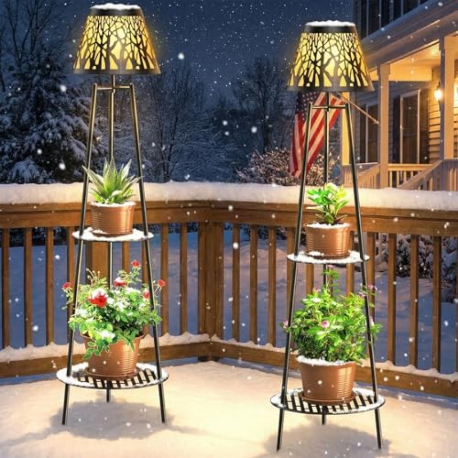 โคมไฟตั้งพื้นพลังงานแสงอาทิตย์ - Lighting Decor Outdoor บทวิจารณ์และราคา