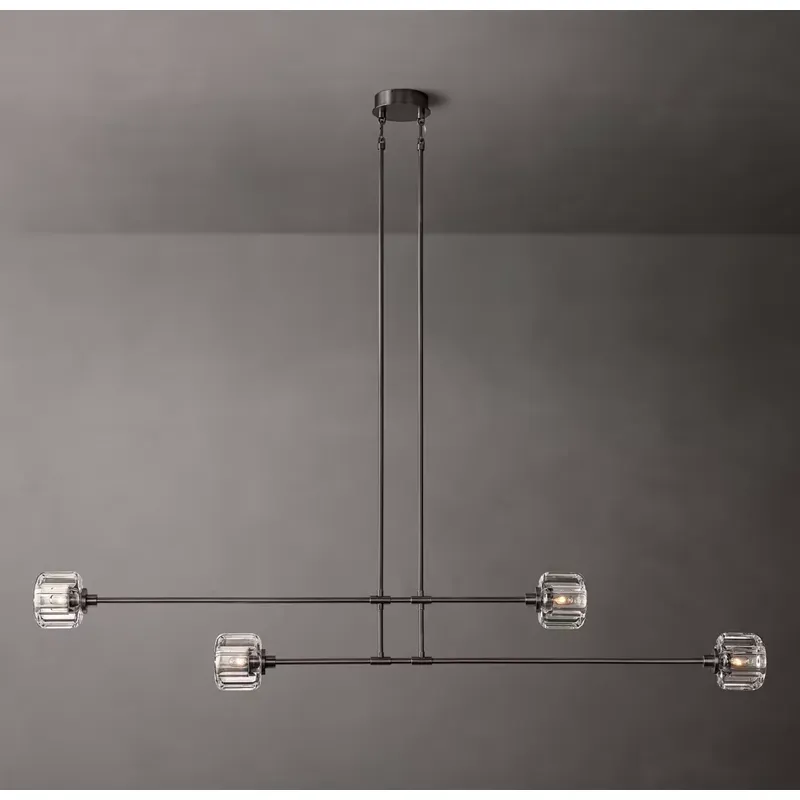 โคมไฟระย้าขนาดใหญ่สไตล์ร่วมสมั - Lighting Decor Bedroom บทวิจารณ์และราคา