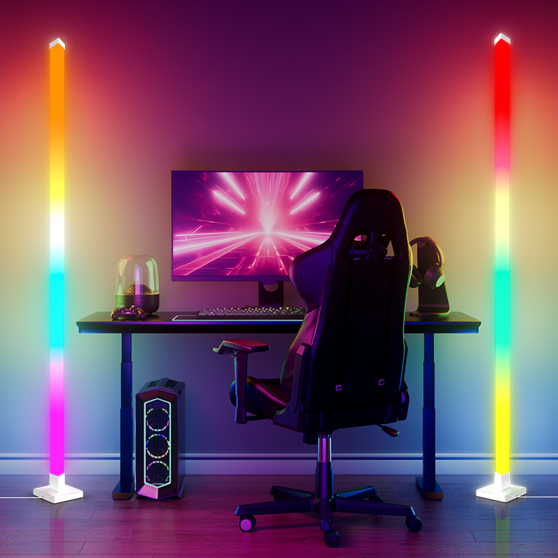 โคมไฟตั้งพื้น LED อัจฉริยะ RGB - Lighting Decoration Stand บทวิจารณ์และราคา