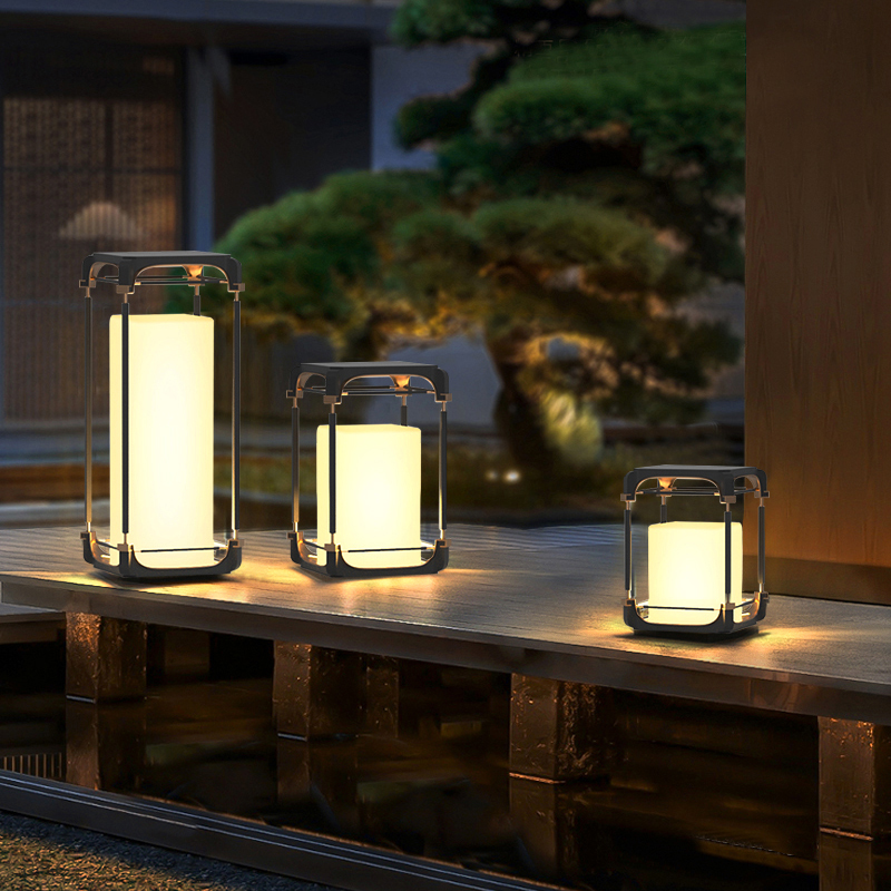 โคมไฟตั้งพื้นแบบมีแสงสว่าง โคม - Lighting Decor Outdoor บทวิจารณ์และราคา