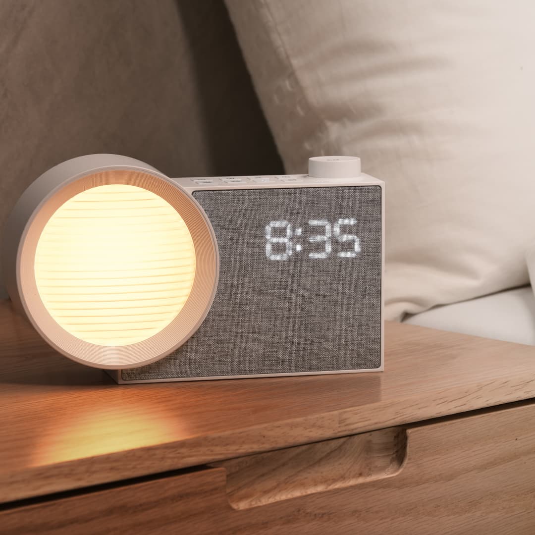 นาฬิกาปลุกพร้อมไฟ LED WILIT พร - Lighting Decor Bedroom บทวิจารณ์และราคา