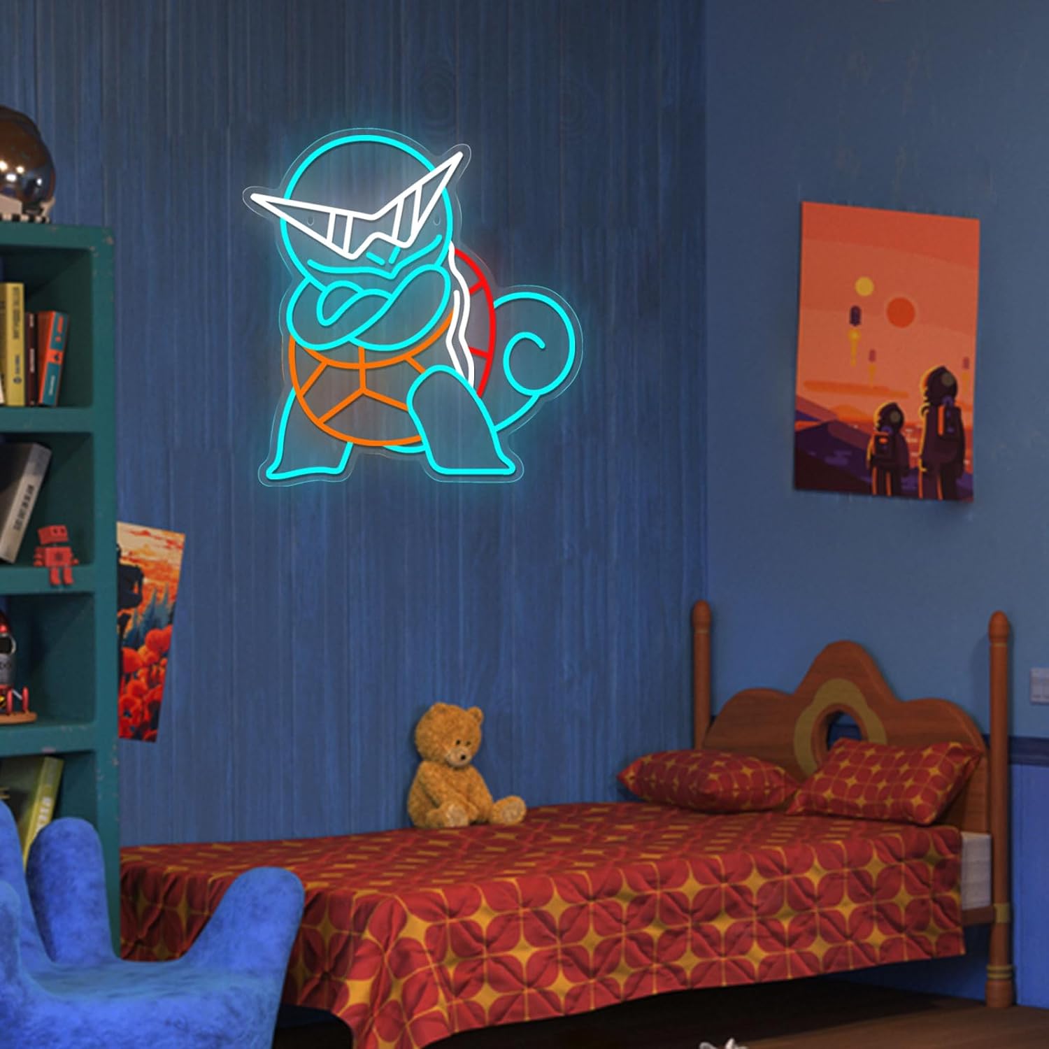 ป้ายไฟนีออนโปเกมอน สควิร์เทิล  - Lighting Room Decor Items บทวิจารณ์และราคา