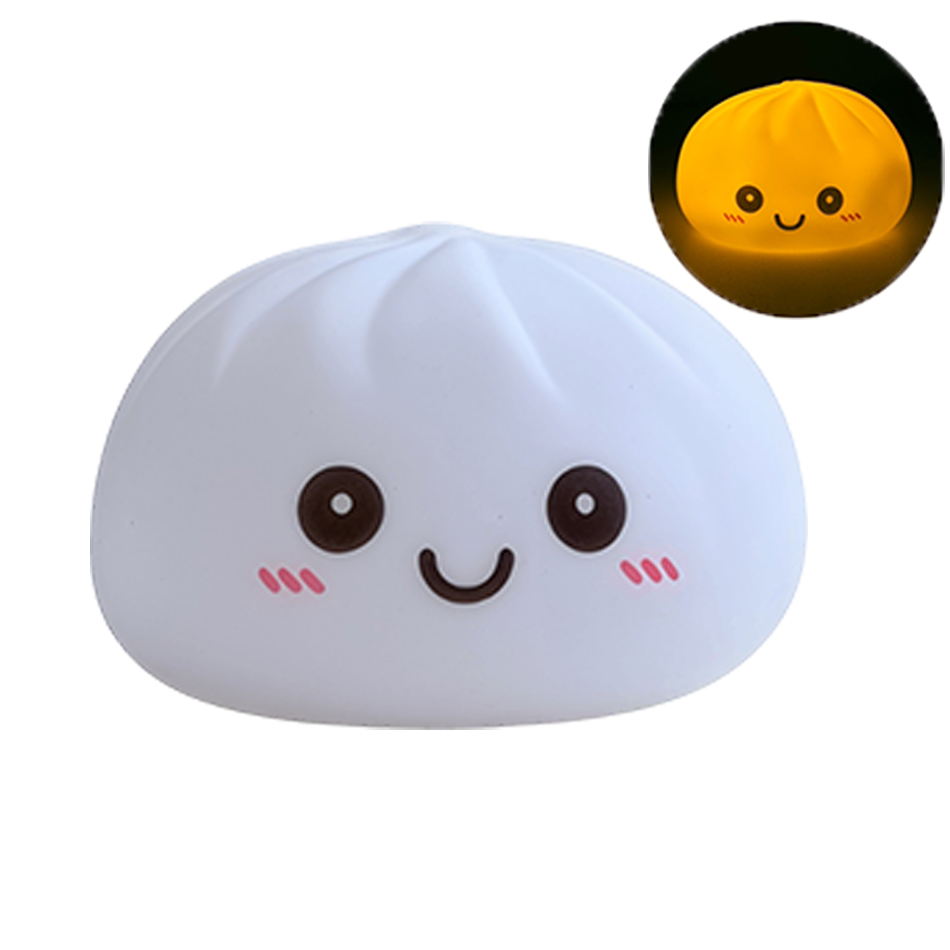 โคมไฟ LED รูปซาลาเปานุ่มนิ่ม ข - Lighting Room Decor Items บทวิจารณ์และราคา