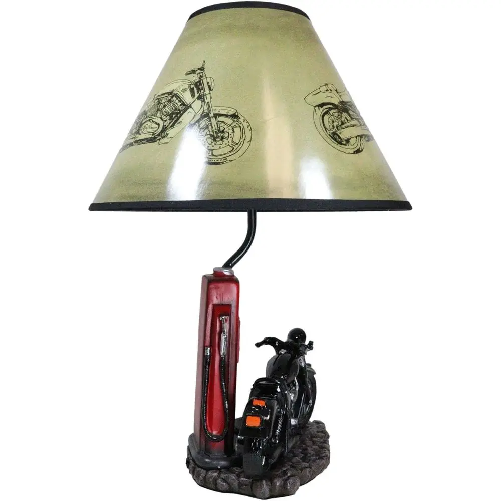 โคมไฟตั้งโต๊ะรูปปั๊มน้ำมันรถมอ - Lighting Decoration For Home บทวิจารณ์และราคา