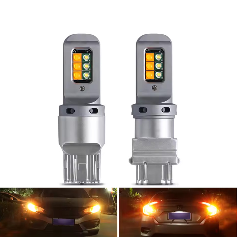 หลอดไฟ LED T25 3157 T20 7443 1 - Colour Changing Bulb บทวิจารณ์และราคา