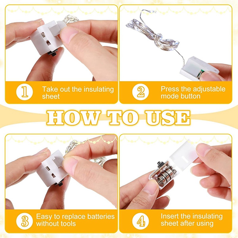 ไฟประดับสายทองแดงสีเงิน 20 แพ็ - Decor Lighting Pack บทวิจารณ์และราคา