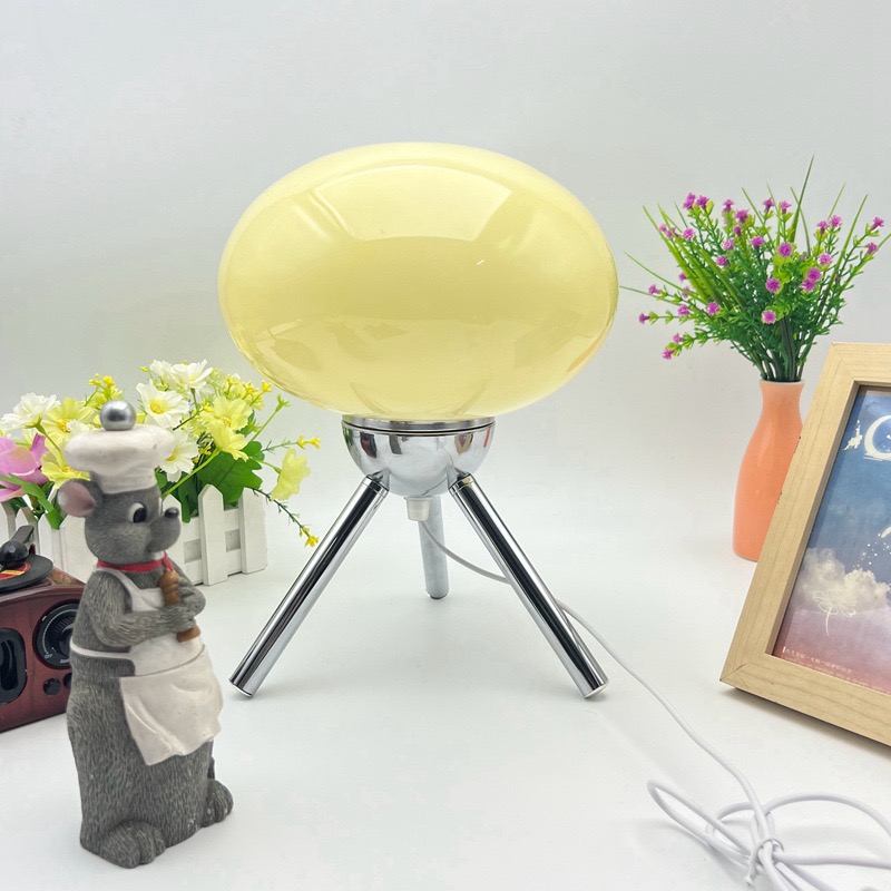 โคมไฟตั้งโต๊ะทรงเห็ดแก้วสไตล์  - Mushroom Table Lamp บทวิจารณ์และราคา