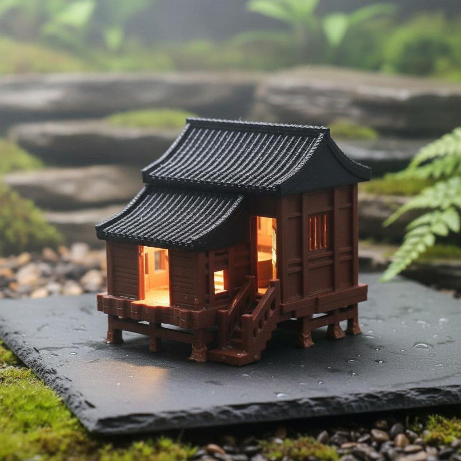 บ้านจำลองภูมิทัศน์ขนาดเล็ก สถา - Lighting Decor For House บทวิจารณ์และราคา