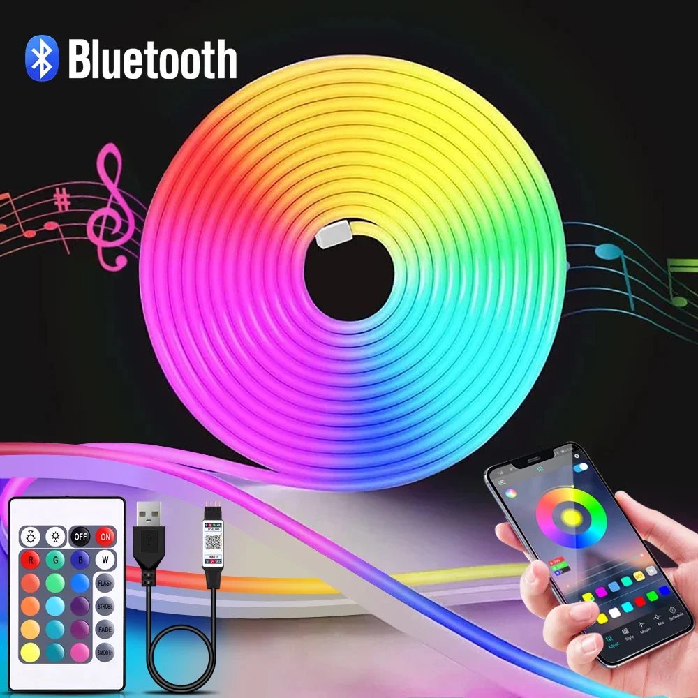 ไฟนีออน LED RGB ขนาด 1-5 เมตร  - Lighting Decoration For Home บทวิจารณ์และราคา
