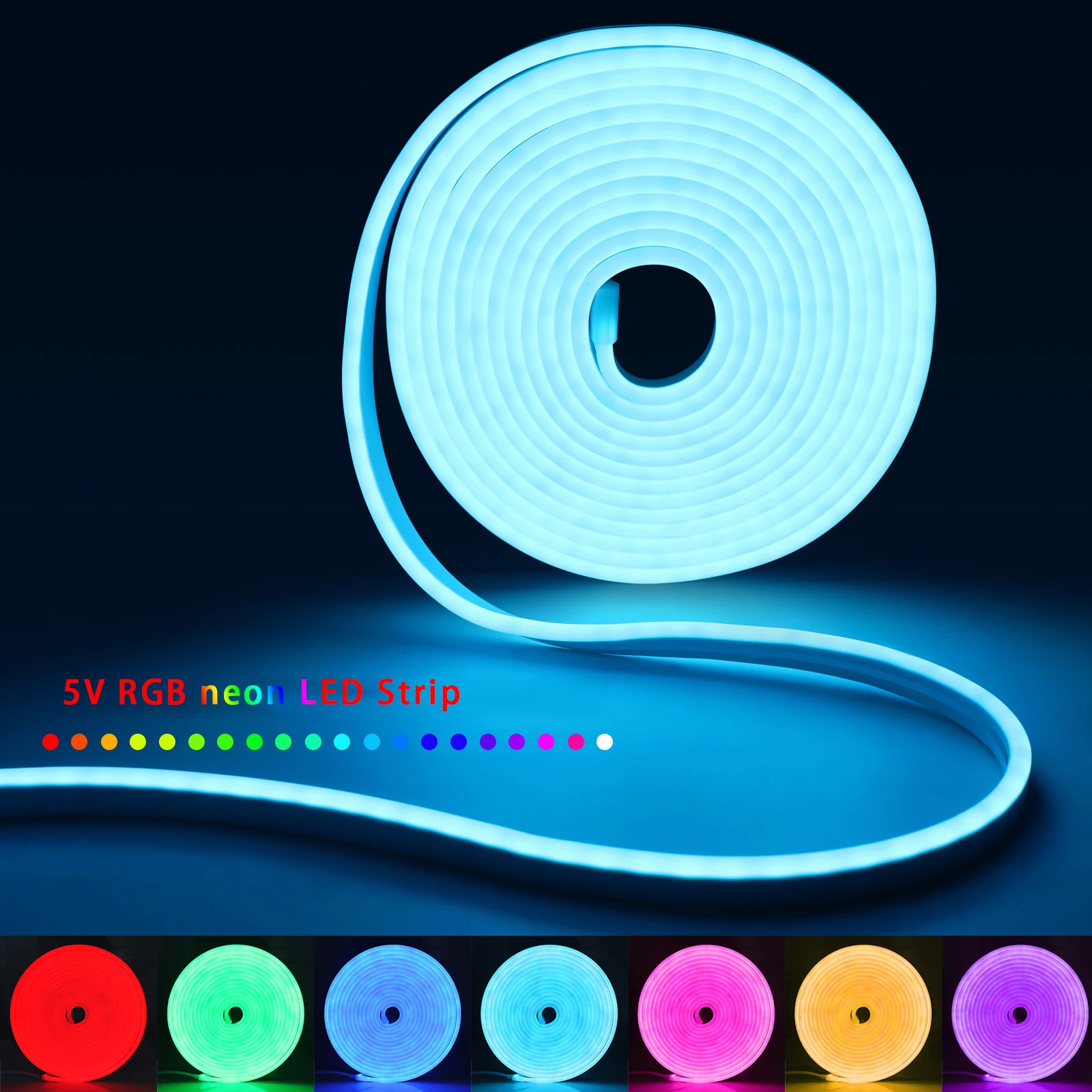 ไฟนีออน LED RGB ขนาด 1-5 เมตร  - Lighting Decoration For Home บทวิจารณ์และราคา
