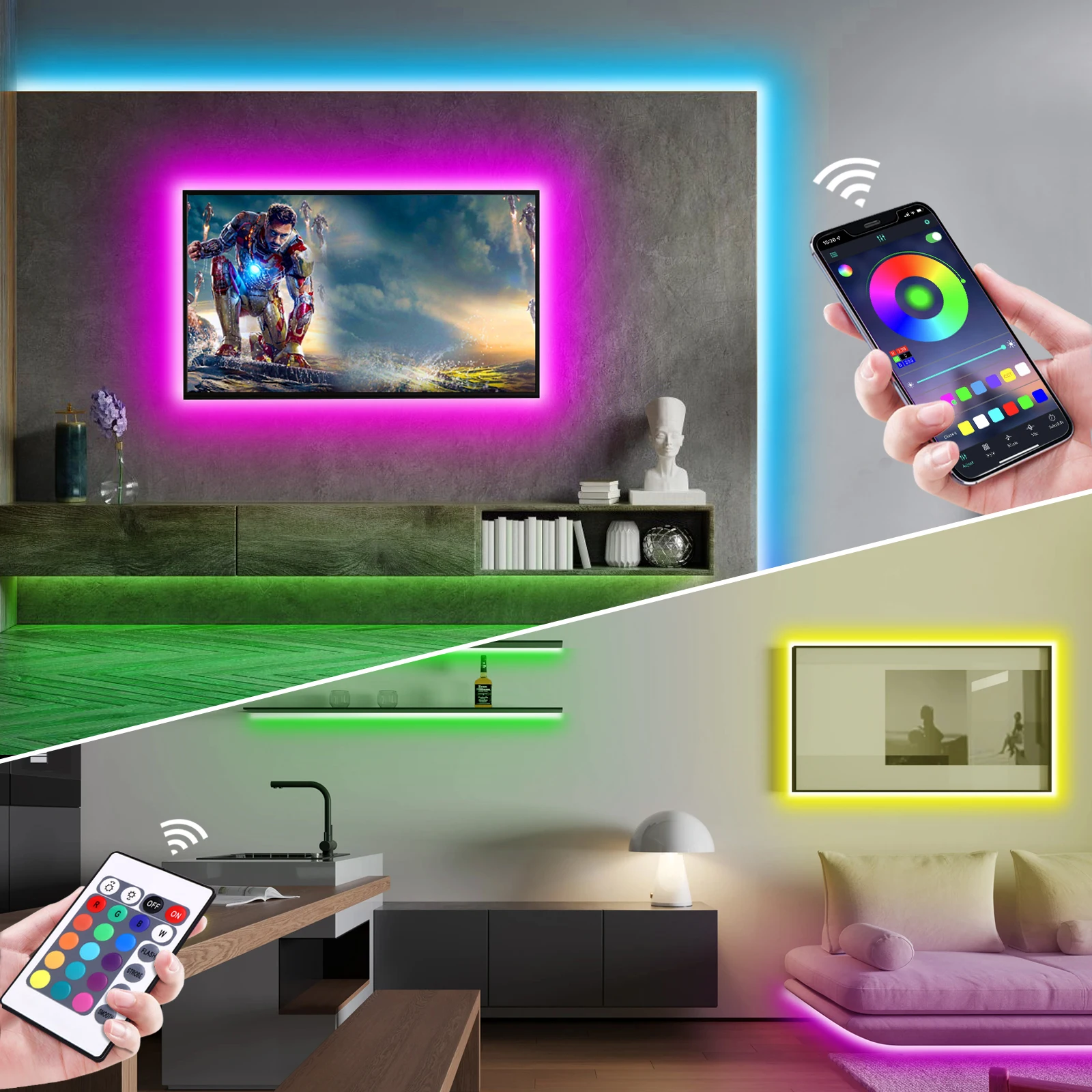 ไฟนีออน LED RGB ขนาด 1-5 เมตร  - Lighting Decoration For Home บทวิจารณ์และราคา